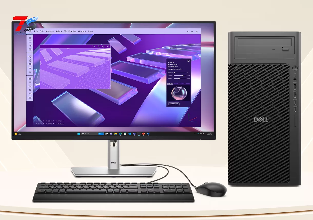 Máy tính để bàn Dell Pro Max Tower T2 - Tốc độ vô song, thiết kế có thể mở rộng